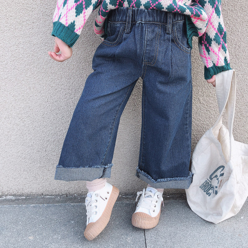 Jeans zampa bambina Glorya