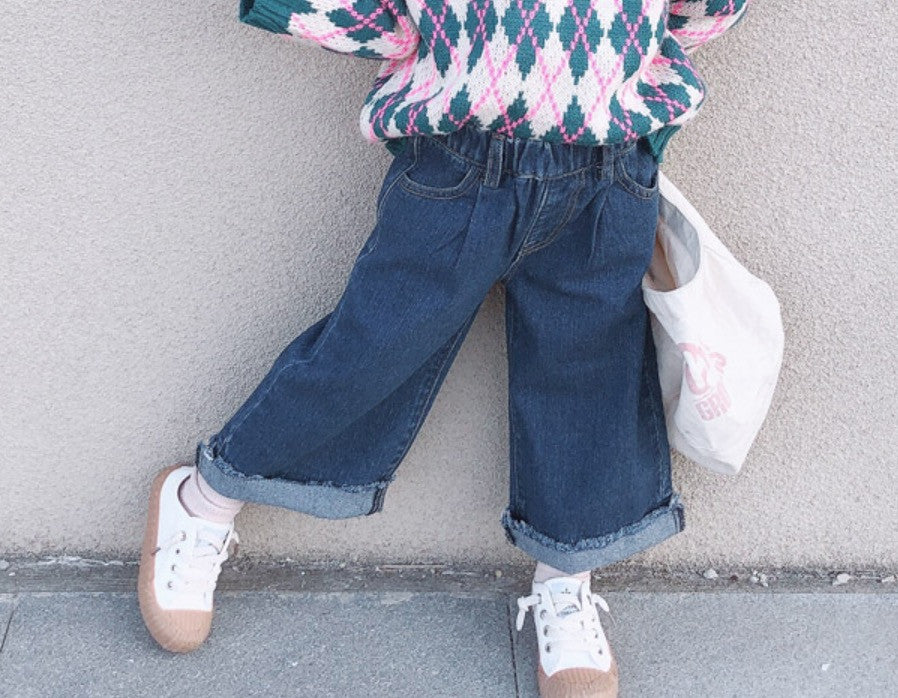 Jeans zampa bambina Glorya