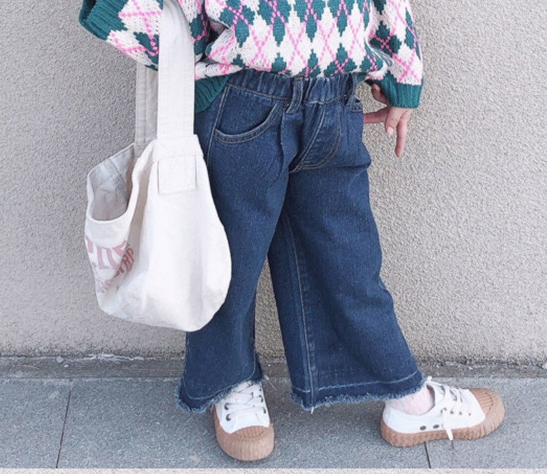 Jeans zampa bambina Glorya