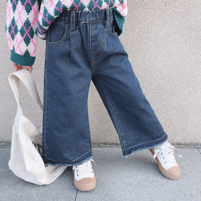 Jeans zampa bambina Glorya