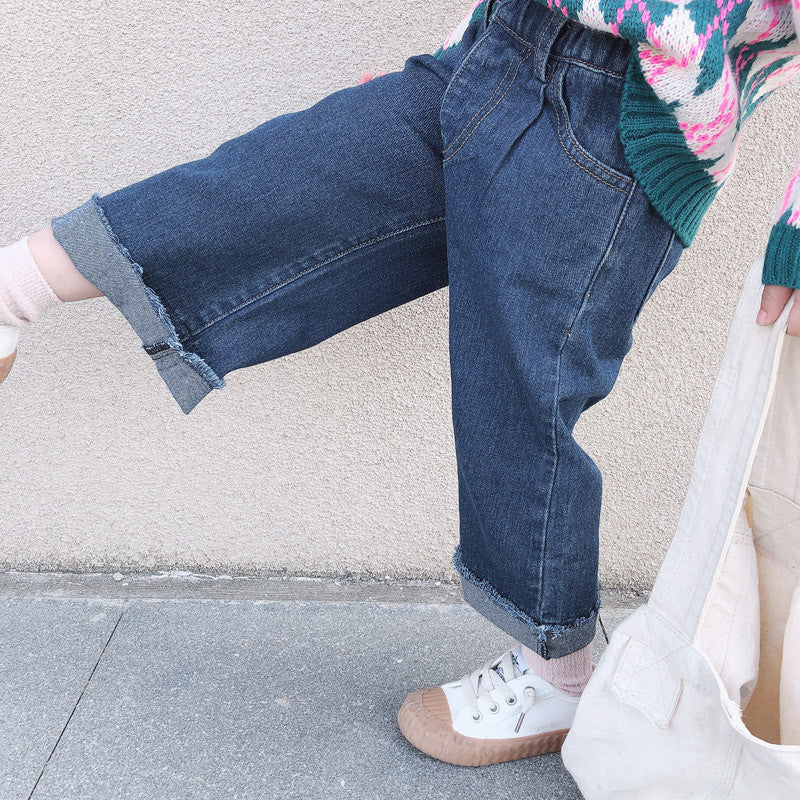 Jeans zampa bambina Glorya