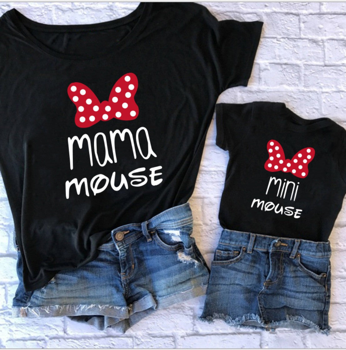 T-shirt mama mouse mini mouse