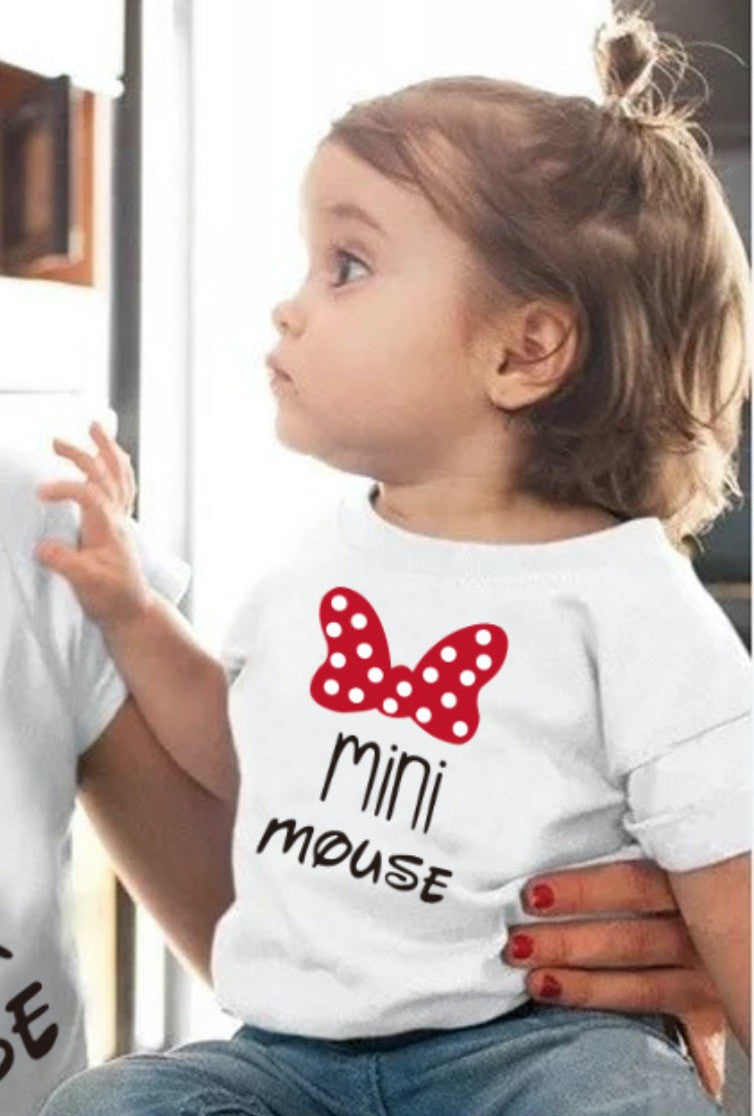 T-shirt mama mouse mini mouse