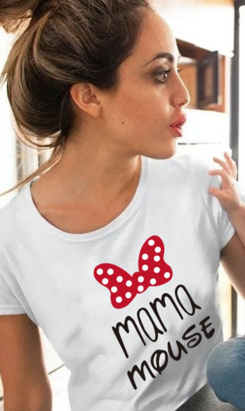 T-shirt mama mouse mini mouse