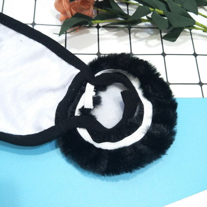 Mascherine pelose invernali meow