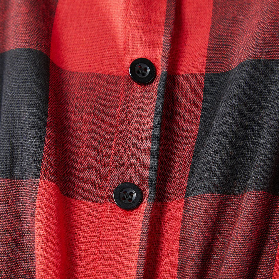 Completo tartan mamma-figlia spring