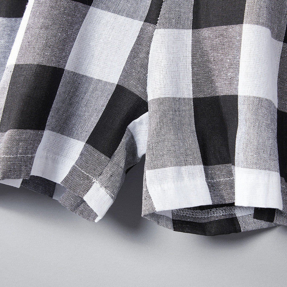 Completo tartan mamma-figlia spring