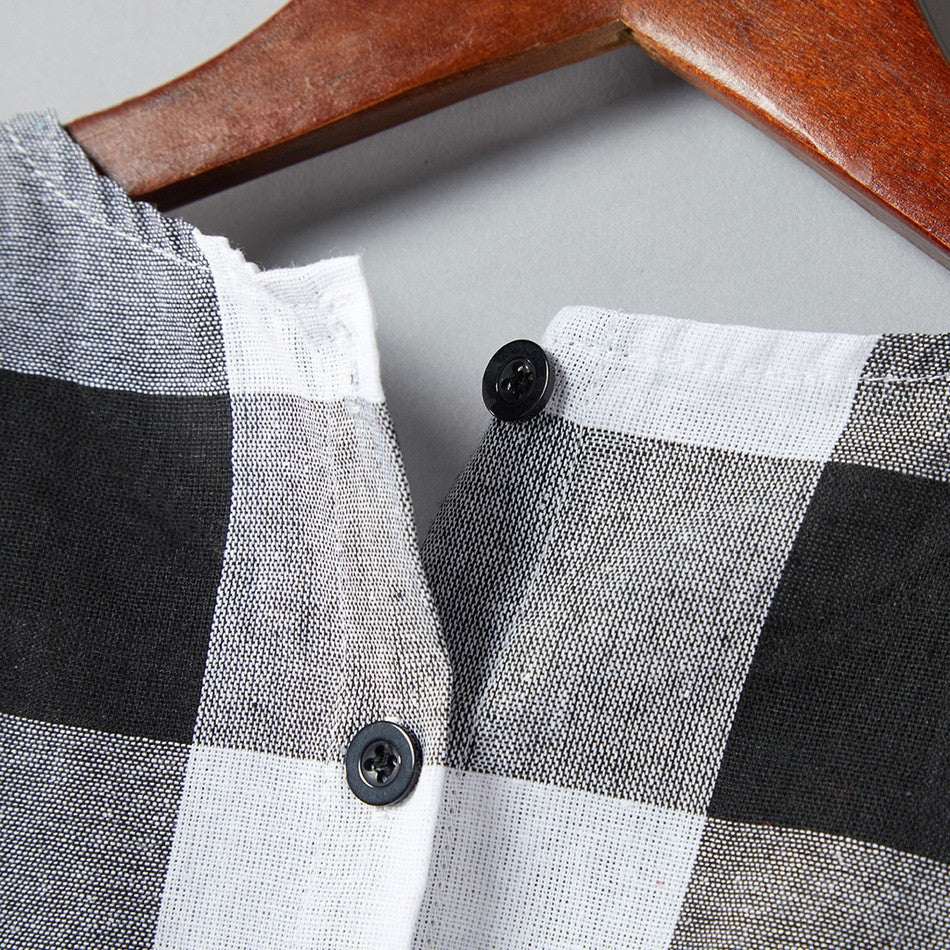 Completo tartan mamma-figlia spring