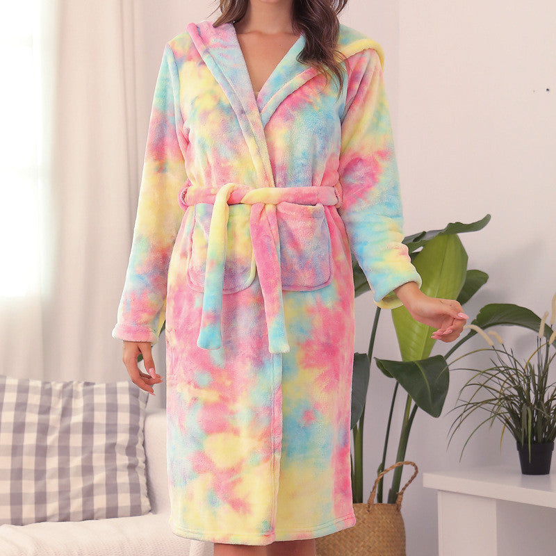 Vestaglia peluches arcobaleno