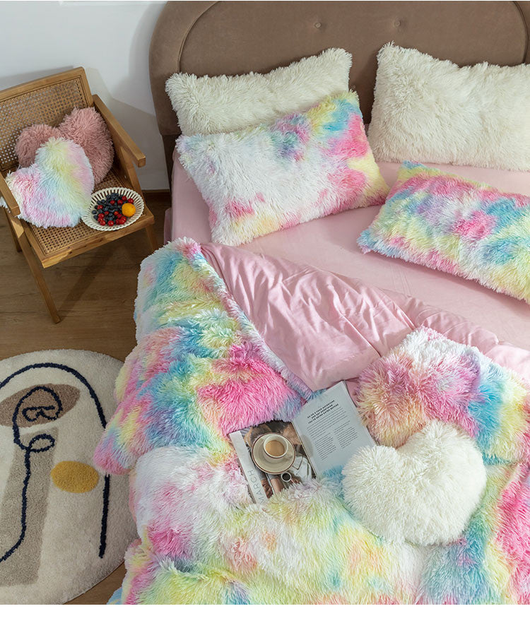 Set letto pelo arcobaleno