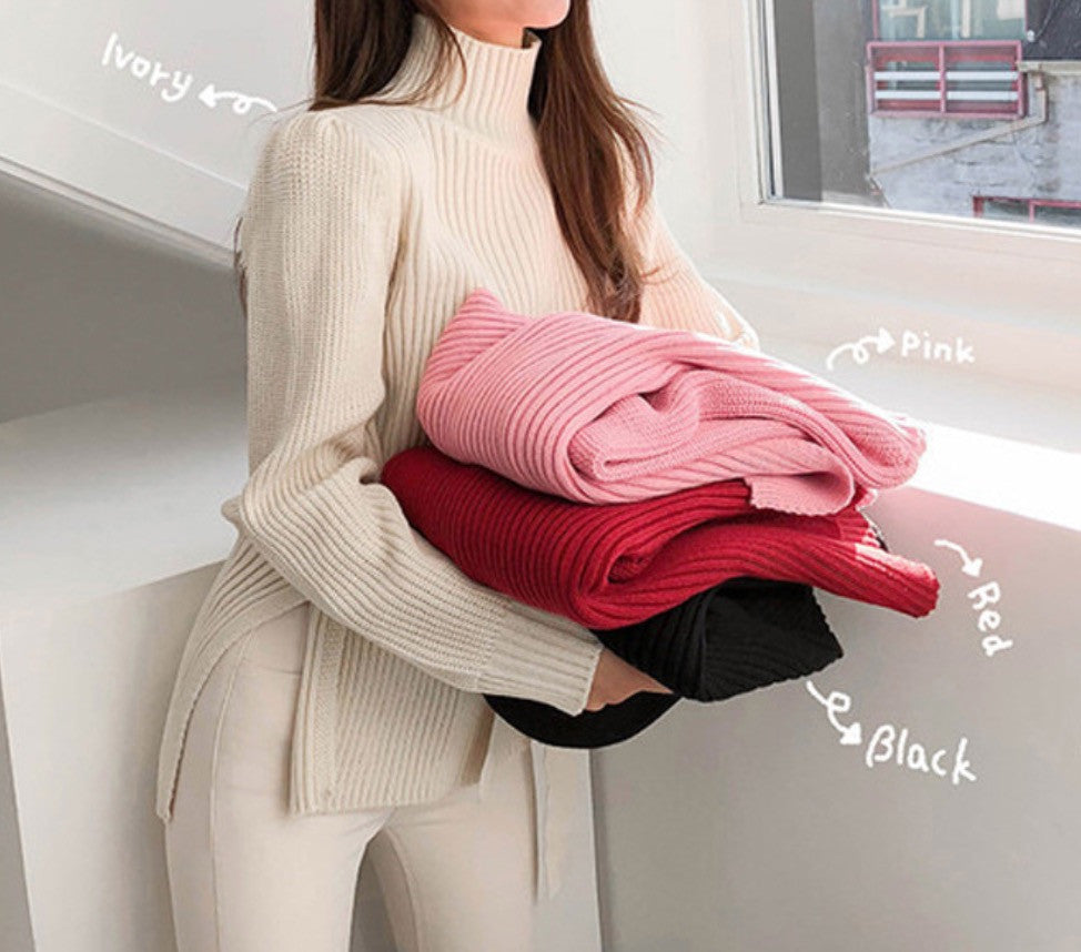 Cardigan shoulderbow