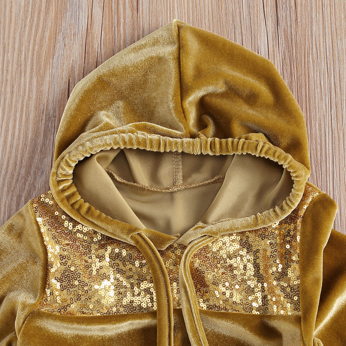 Tuta baby con pailettes