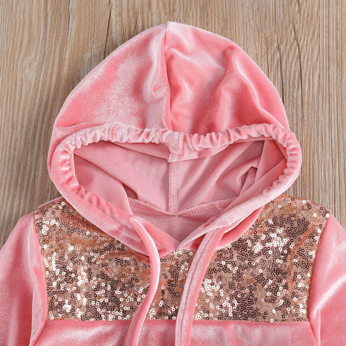 Tuta baby con pailettes