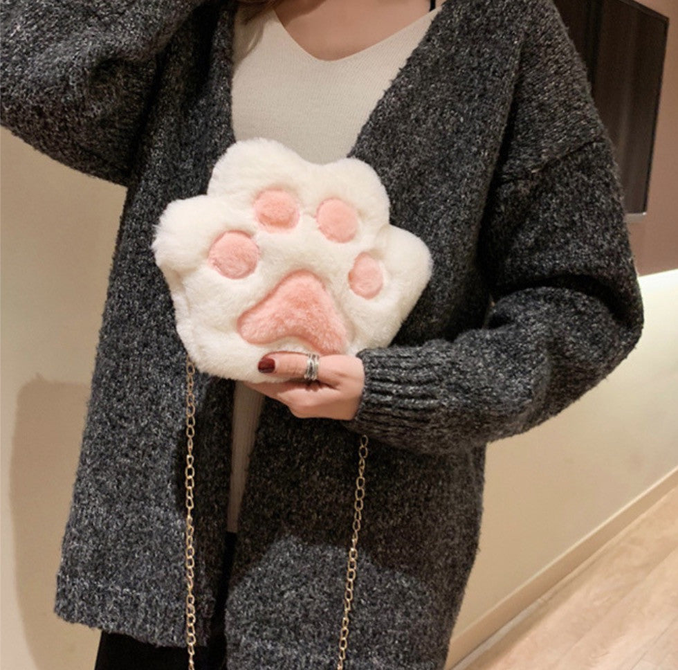 Borsetta zampa gatto