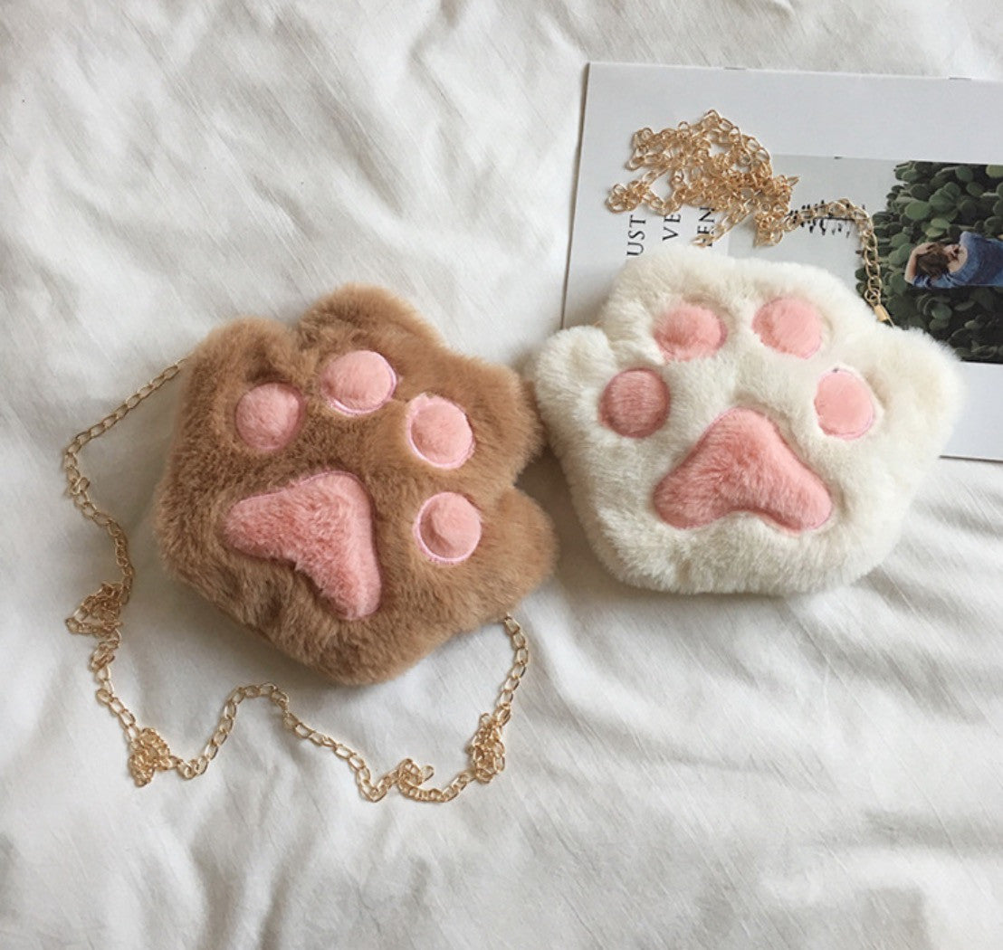 Borsetta zampa gatto