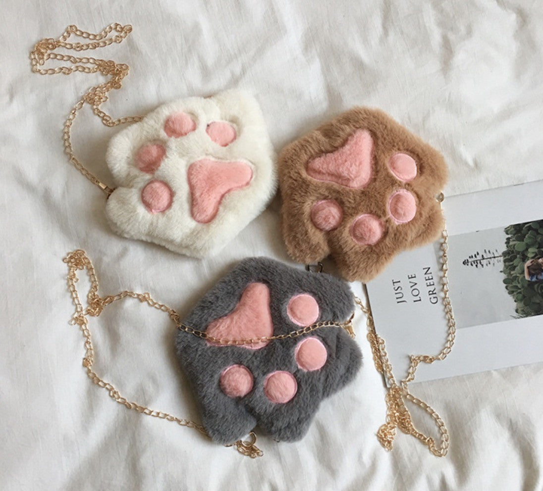 Borsetta zampa gatto