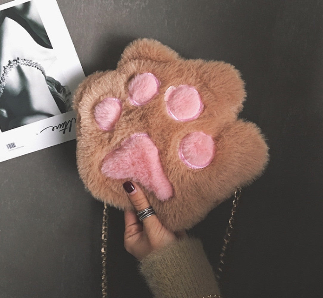 Borsetta zampa gatto