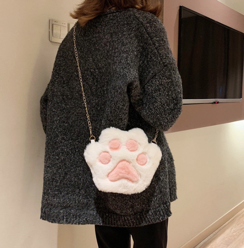 Borsetta zampa gatto