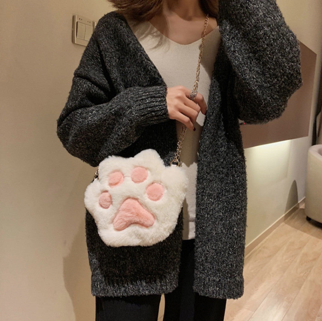 Borsetta zampa gatto