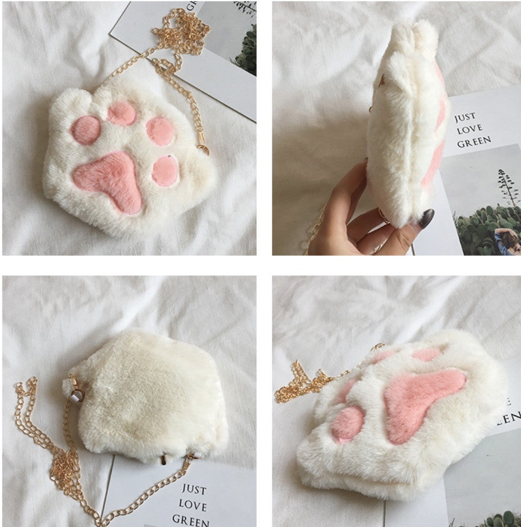 Borsetta zampa gatto