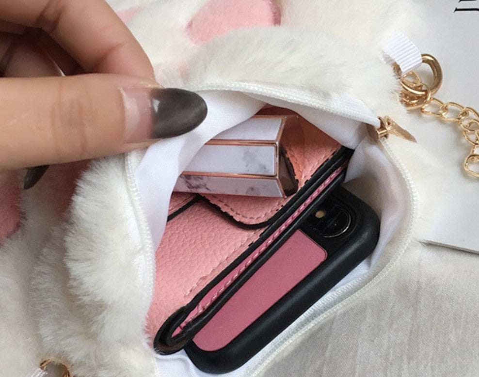 Borsetta zampa gatto