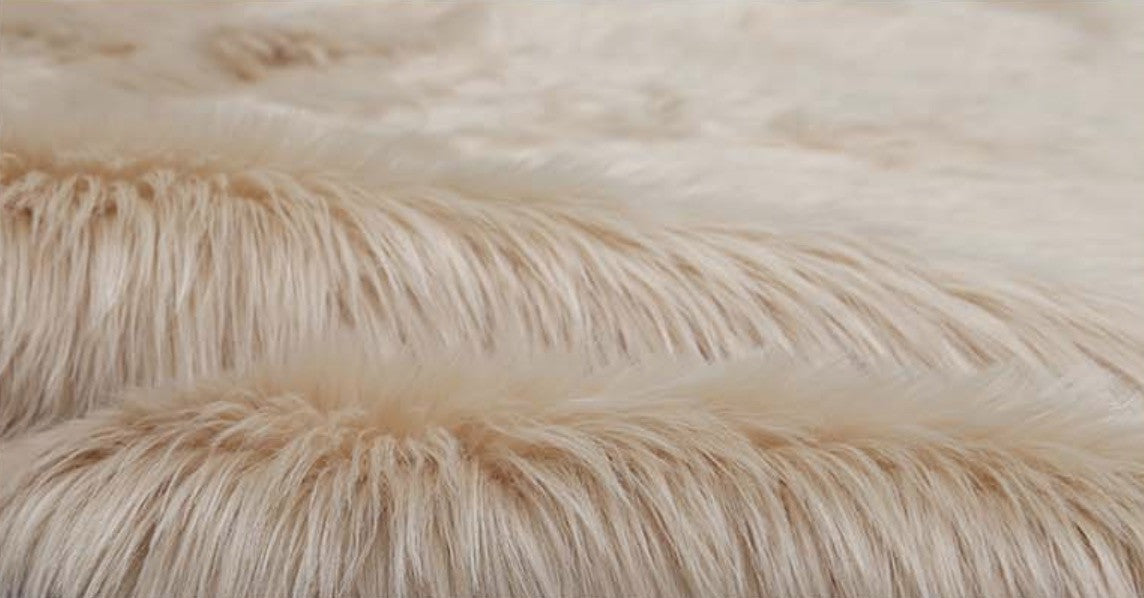 Tappeto peloso tondo