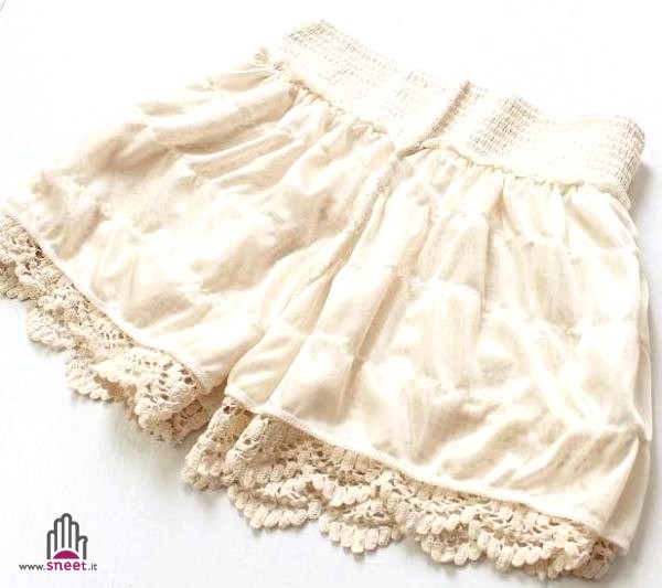 Shorts de encaje Ramona