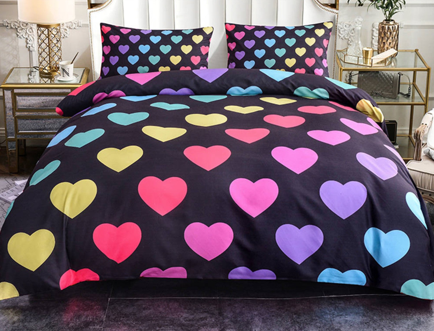Set letto rainbowheart