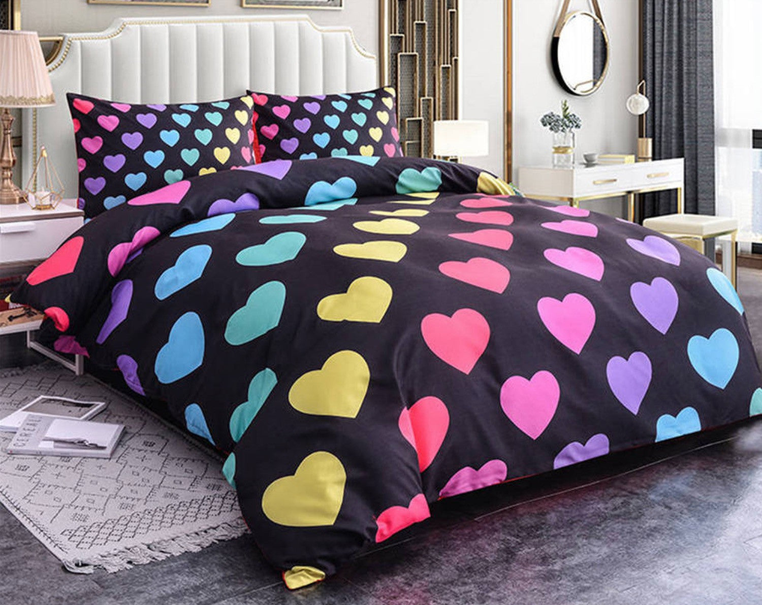 Set letto rainbowheart