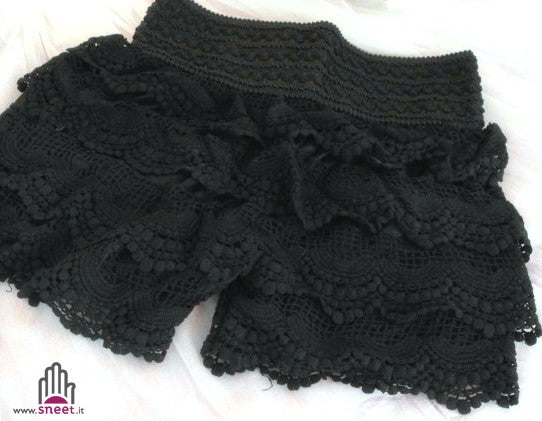 Shorts de encaje Ramona
