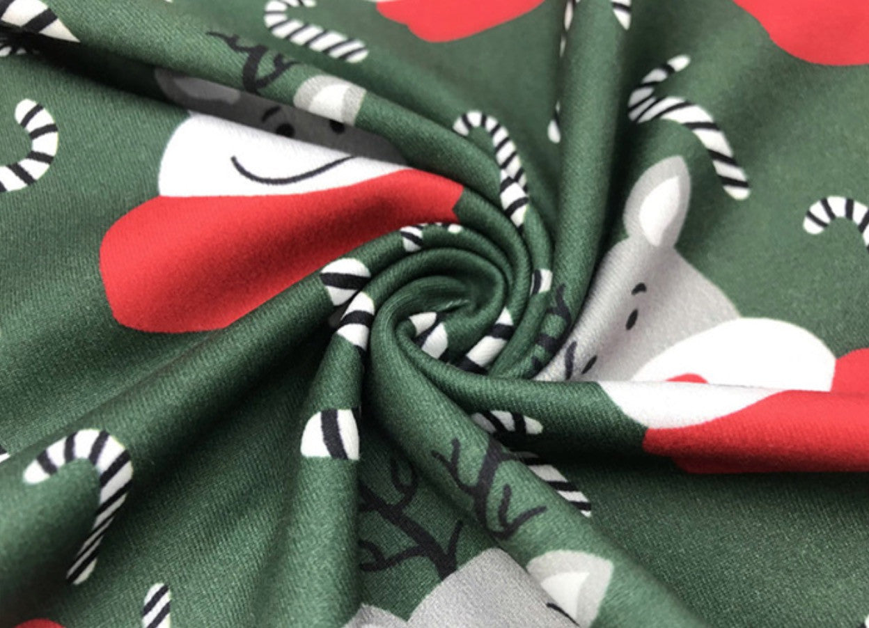 Pigiamino corto renne scacchi