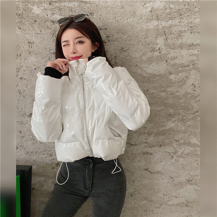 Piumino lucidissimo in vinile Karp