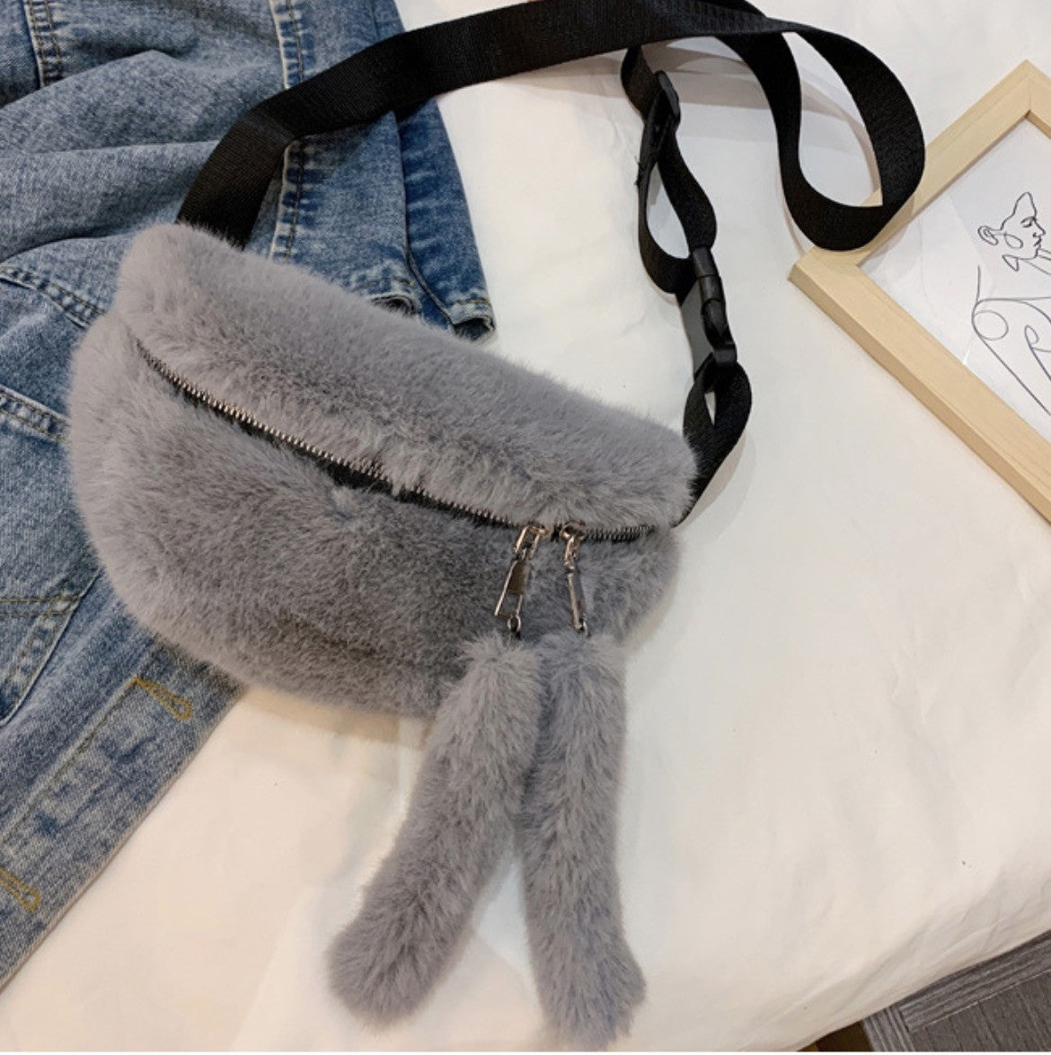 Marsupio ecopelliccia