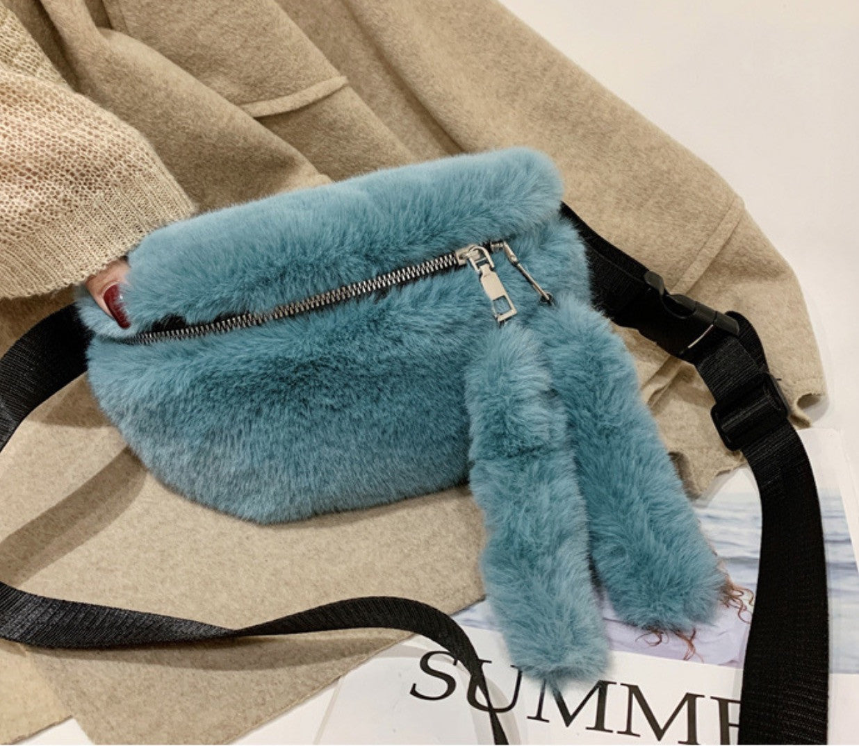 Marsupio ecopelliccia