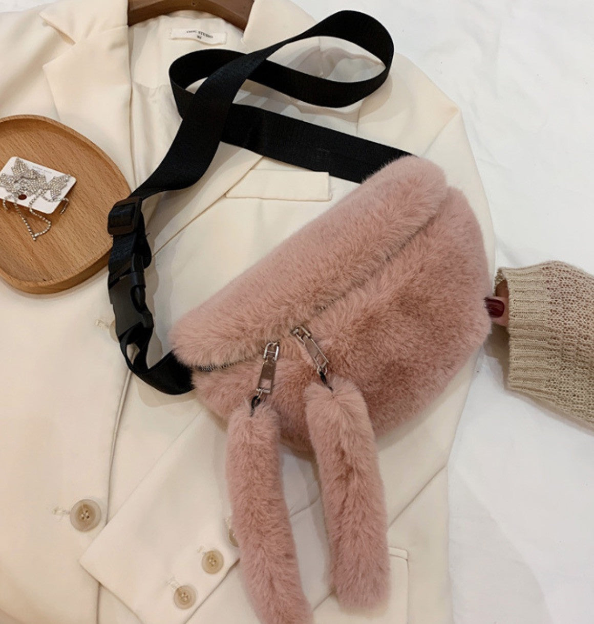 Marsupio ecopelliccia