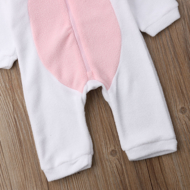 Tutina baby unicorno zip
