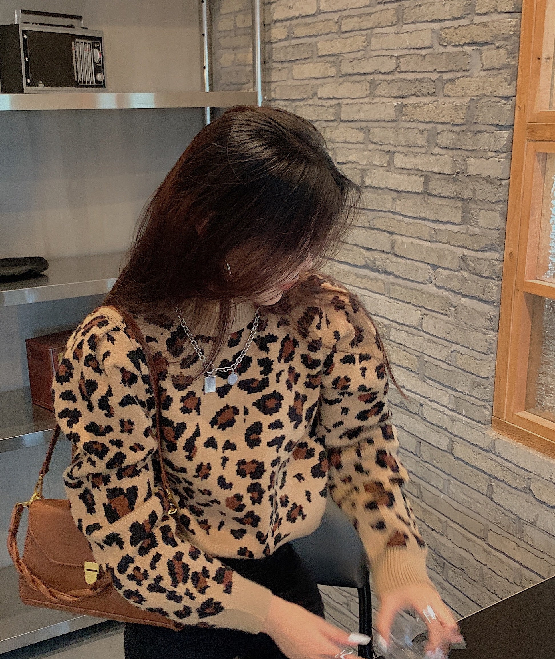 Maglione Leopard Kenya