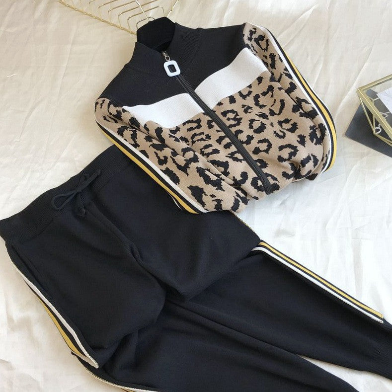 Set tuta in maglia Ghiki Animalier