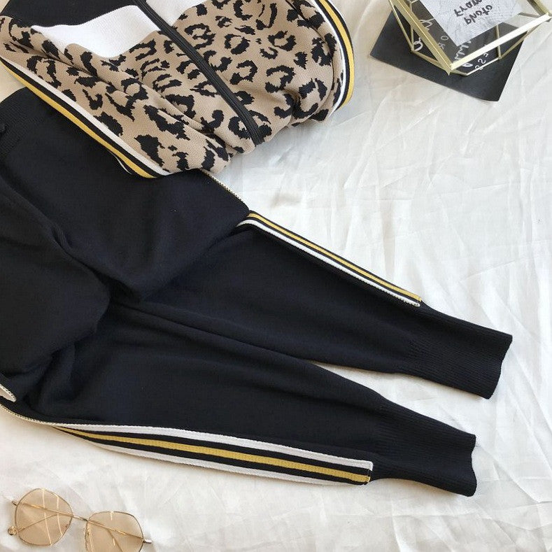 Set tuta in maglia Ghiki Animalier