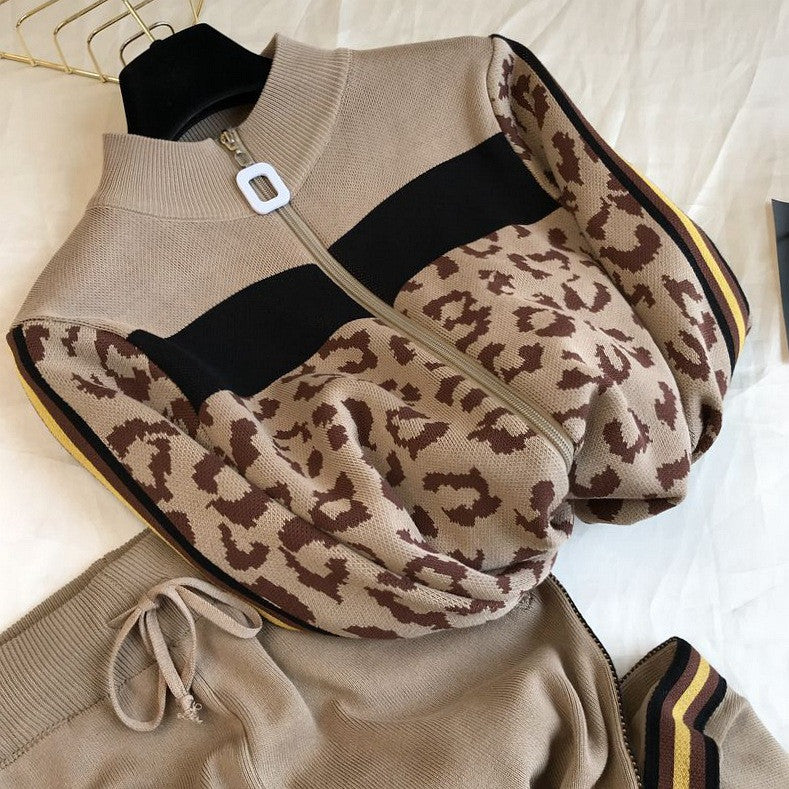 Set tuta in maglia Ghiki Animalier