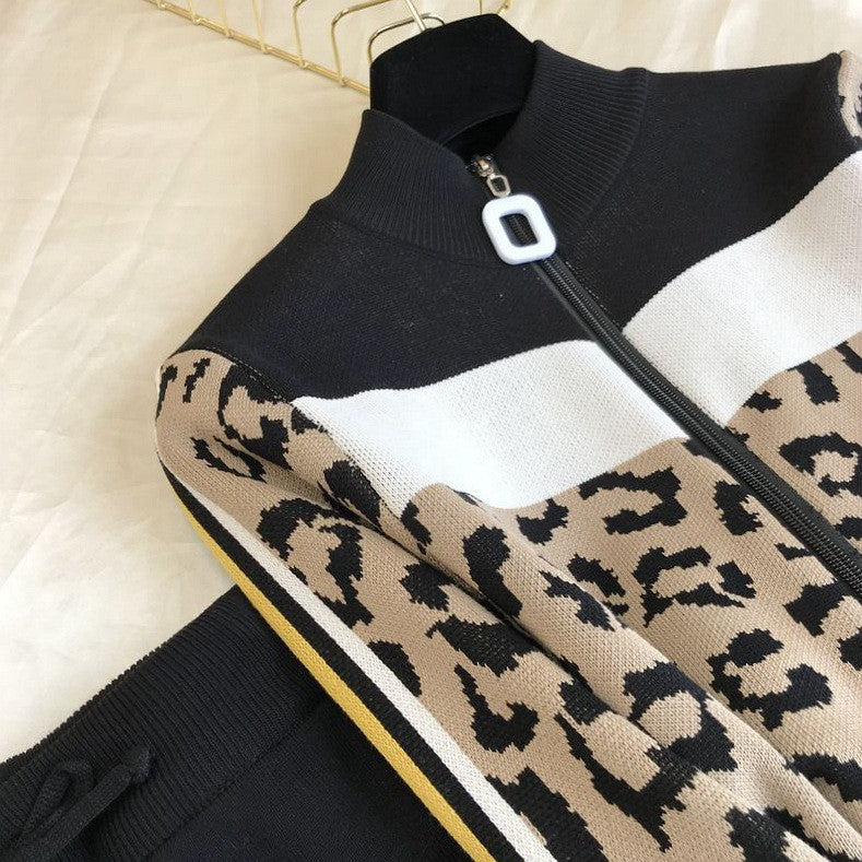 Set tuta in maglia Ghiki Animalier