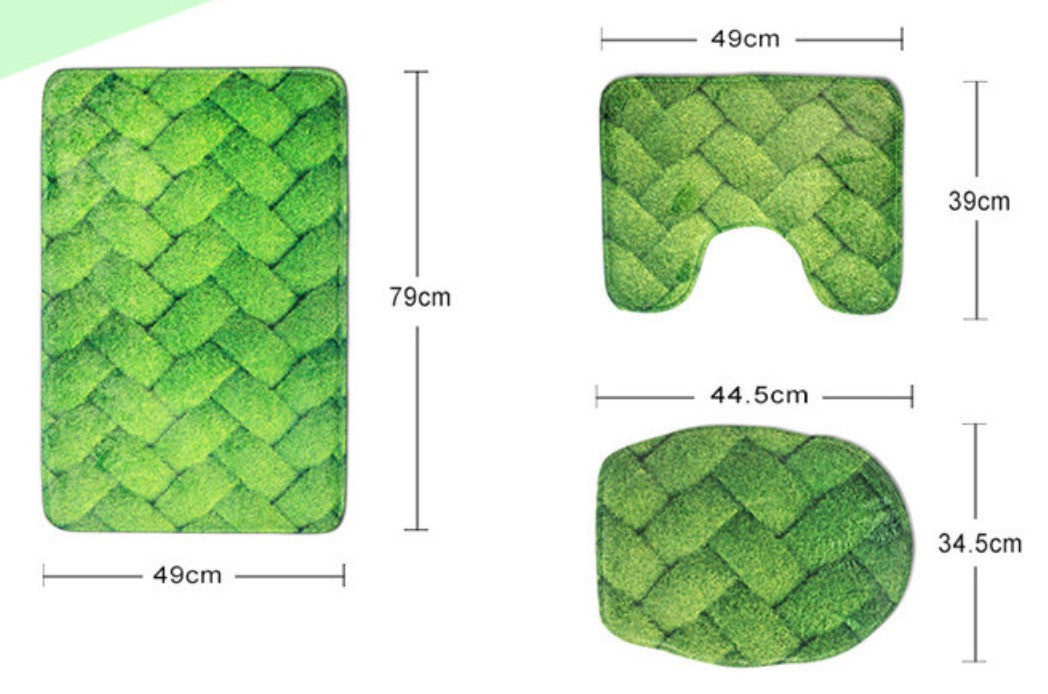 Set tappetini bagno animalier