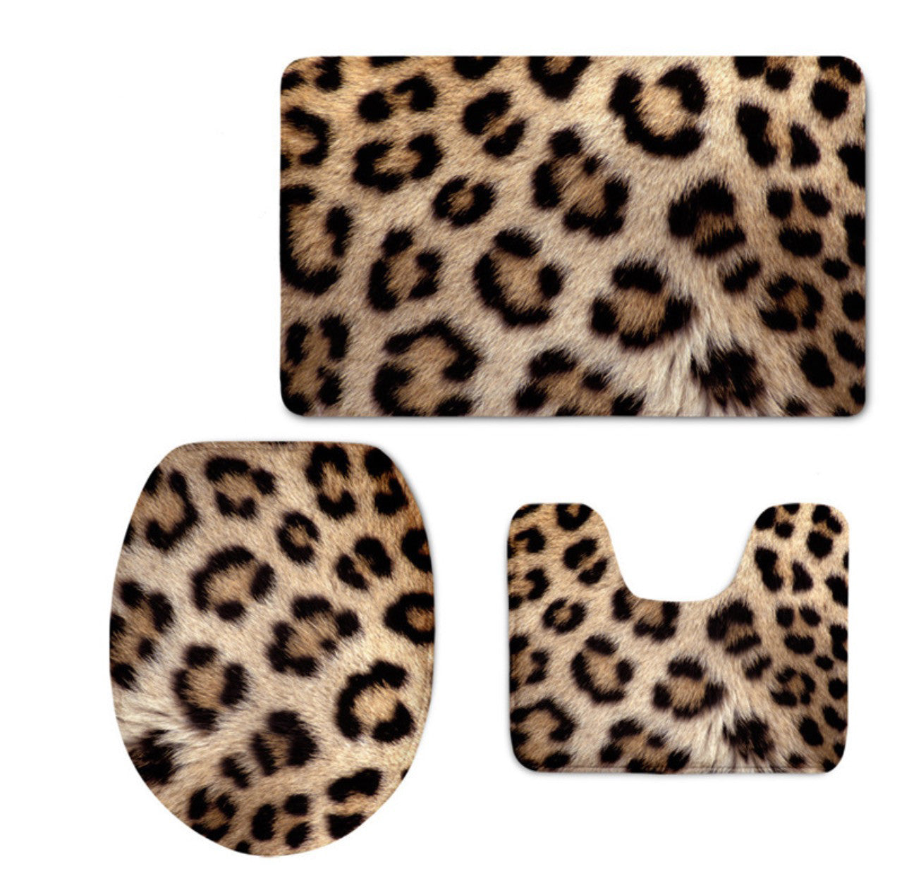Set tappetini bagno animalier