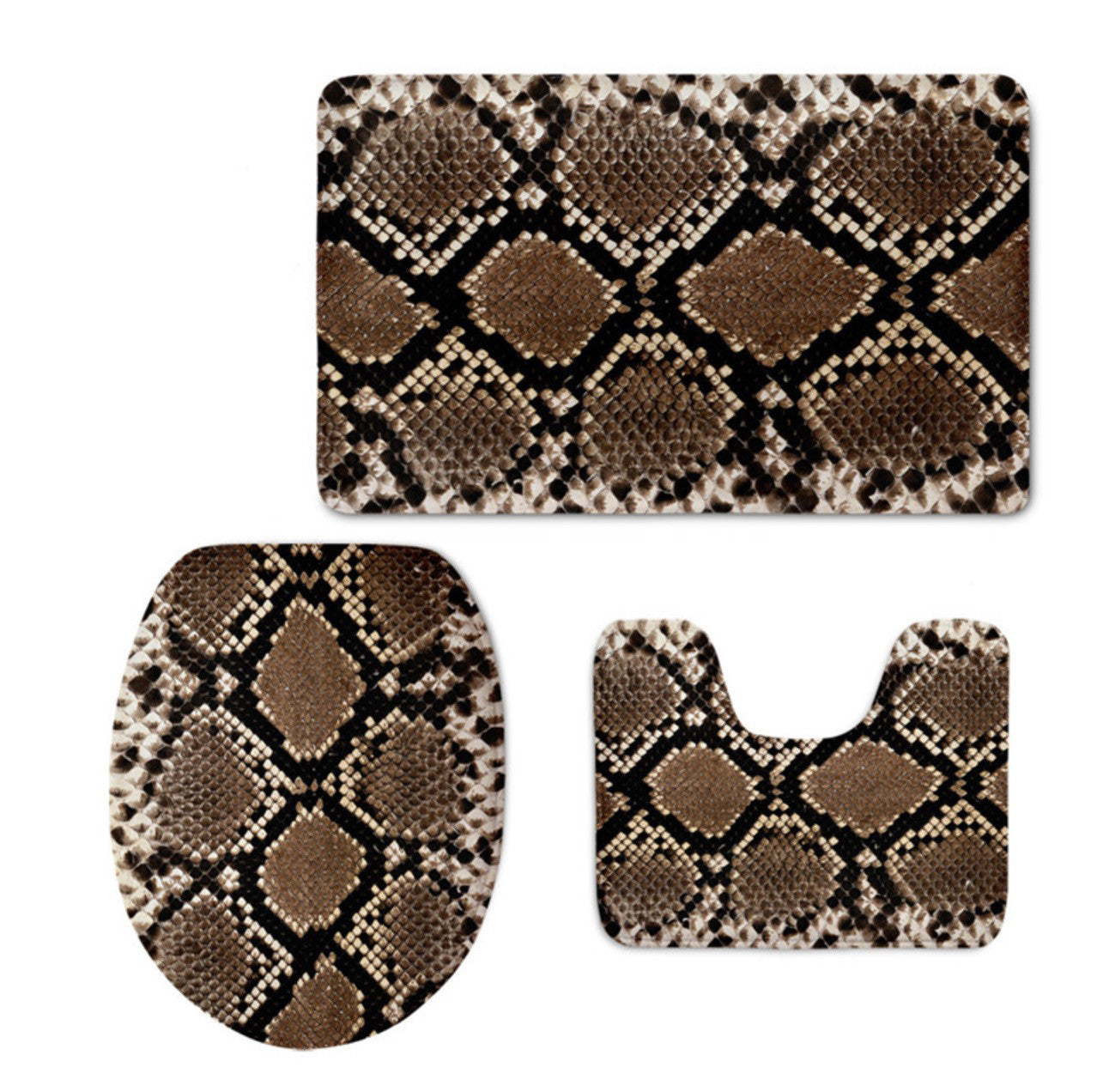 Set tappetini bagno animalier