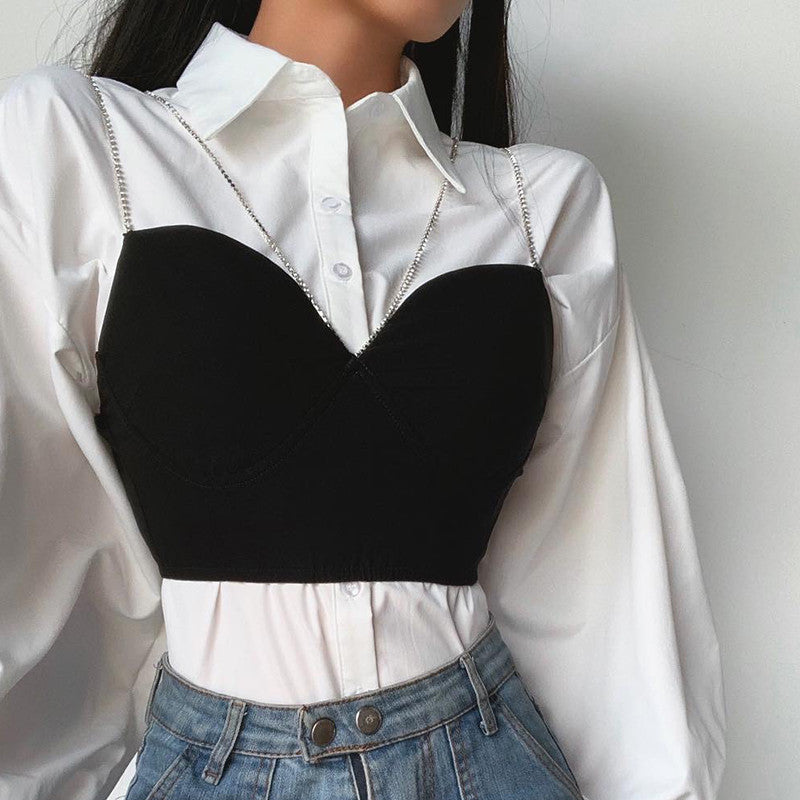 Toppino a cuore strasschainny