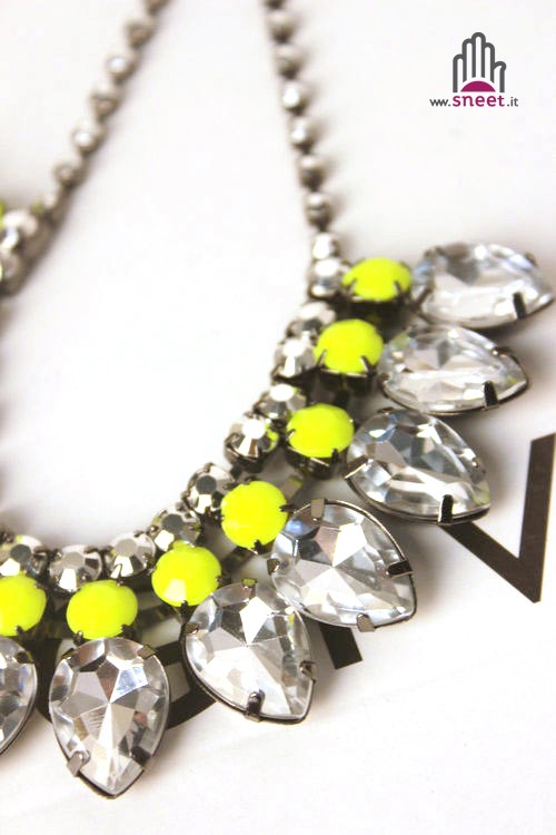 Neon Krizia necklace
