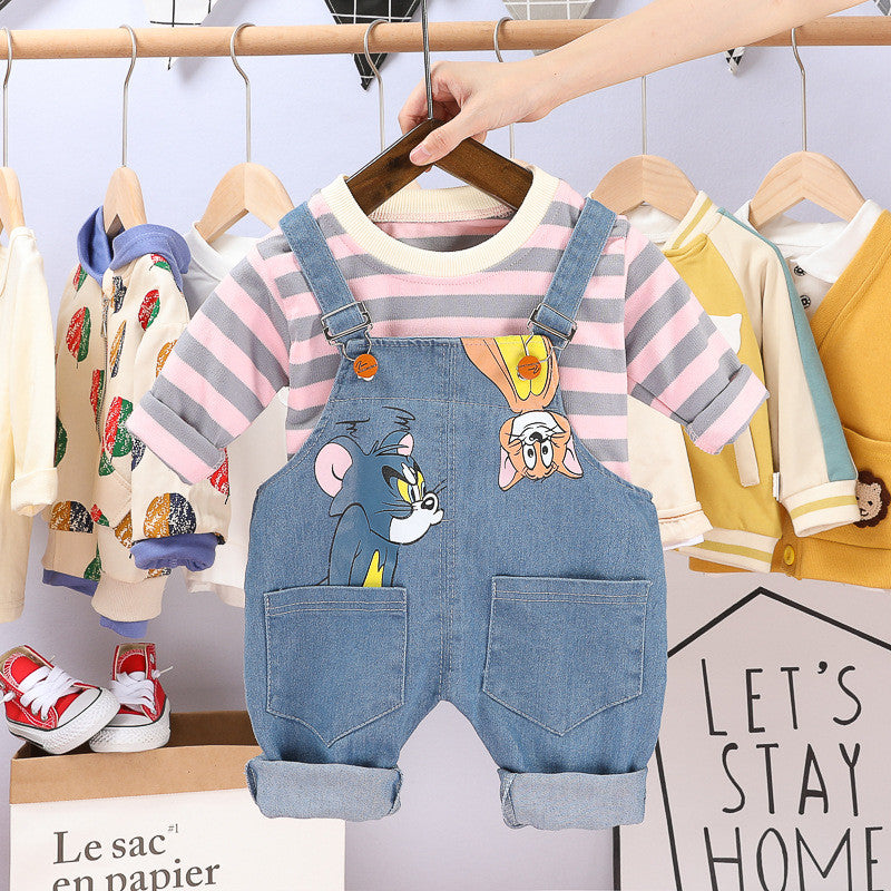 Salopette baby tom & jerry