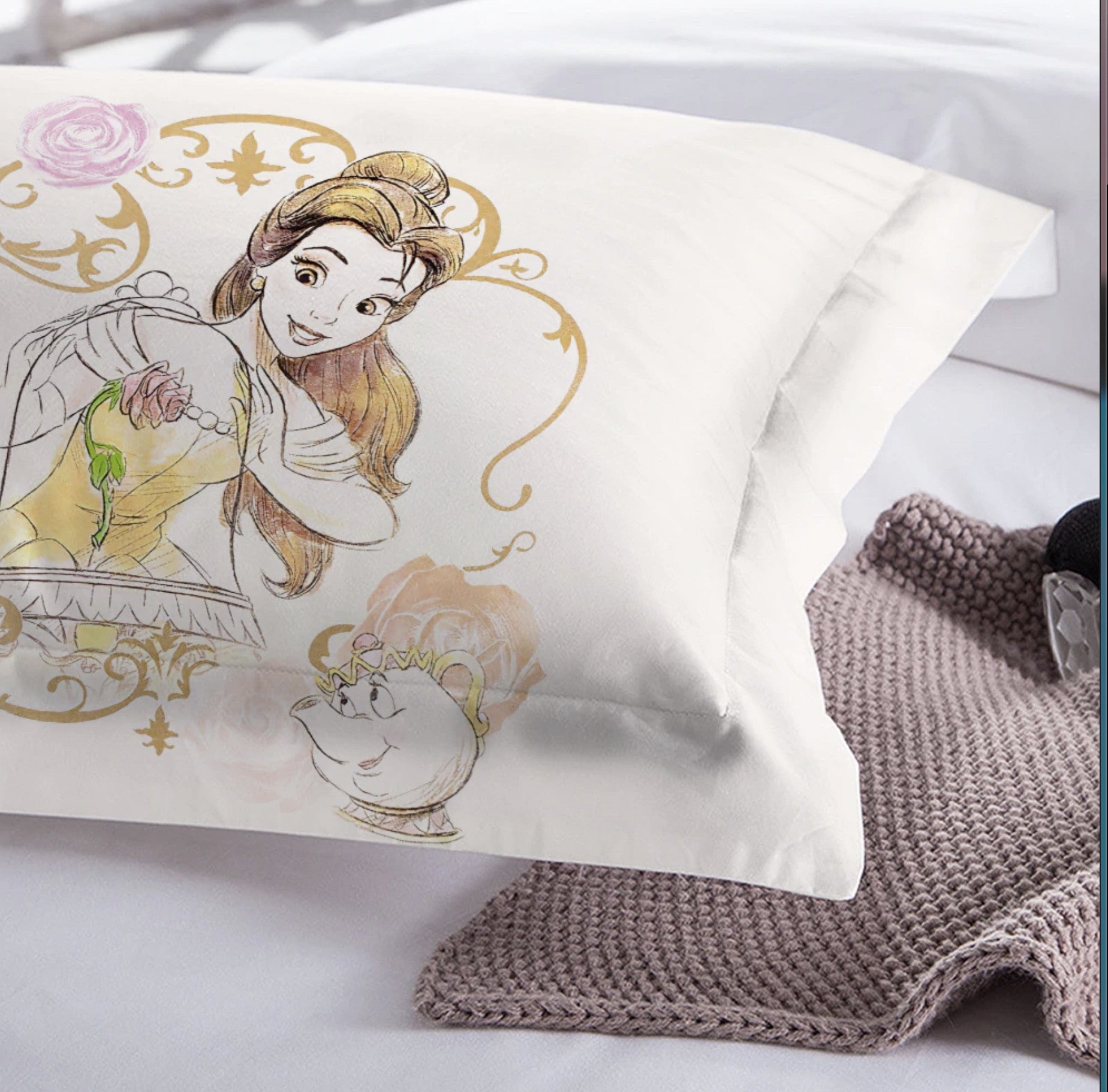 Set letto La Bella e la Bestia V2