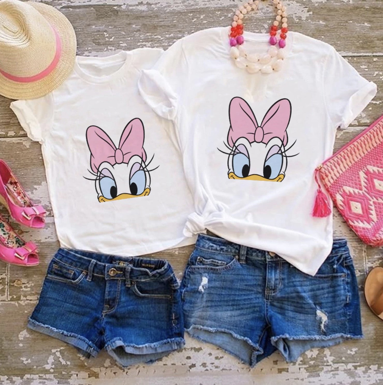 T-shirt mamma-figlia coordinate Duckky