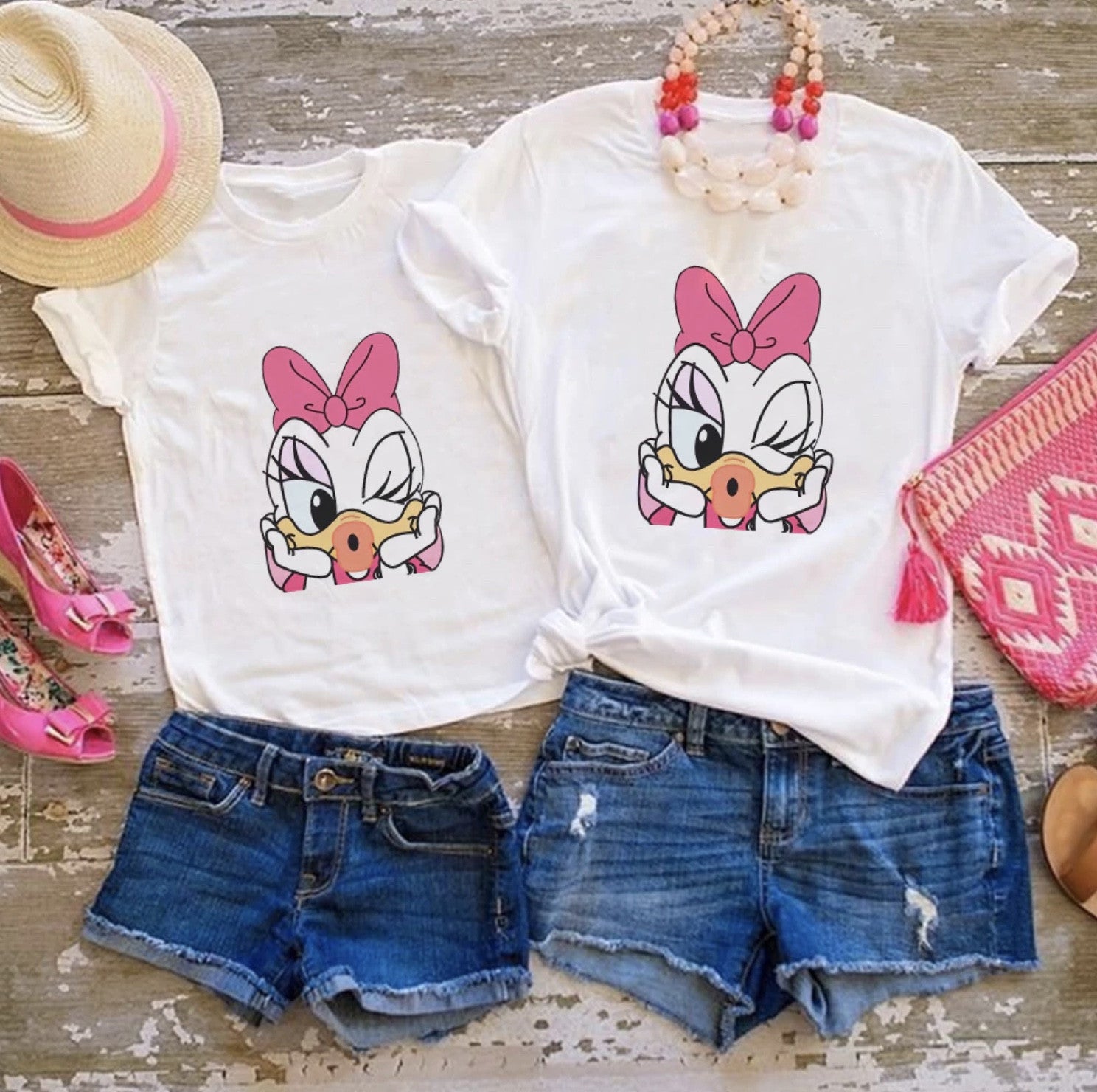 T-shirt mamma-figlia coordinate Duckky